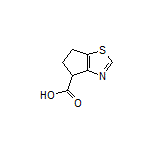 5,6-Dihydro-4H-cyclopenta[d]thiazole-4-carboxylic Acid