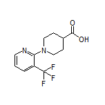 1-[3-(Trifluoromethyl)-2-pyridyl]piperidine-4-carboxylic Acid
