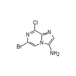 6-Bromo-8-chloroimidazo[1,2-a]pyrazin-3-amine