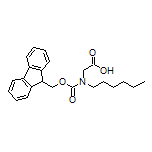 2-[Fmoc(hexyl)amino]acetic Acid