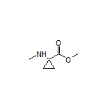 Methyl 1-(Methylamino)cyclopropanecarboxylate