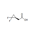 (R)-2-(2,2-Difluorocyclopropyl)acetic Acid