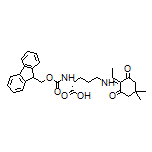 (R)-2-(Fmoc-amino)-5-[[1-(4,4-dimethyl-2,6-dioxocyclohexylidene)ethyl]amino]pentanoic Acid