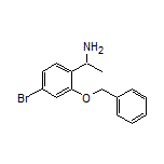 1-[2-(Benzyloxy)-4-bromophenyl]ethanamine