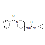 [4-(Boc-amino)-4-methyl-1-piperidyl](phenyl)methanone