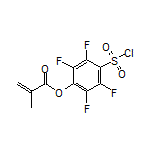 4-(Chlorosulfonyl)-2,3,5,6-tetrafluorophenyl Methacrylate