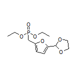 Diethyl [[5-(1,3-Dioxolan-2-yl)-2-furyl]methyl]phosphonate