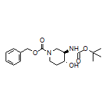 (3R,4R)-1-Cbz-3-(Boc-amino)-4-hydroxypiperidine