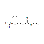 Ethyl 2-(1,1-Dioxidotetrahydro-2H-thiopyran-3-yl)acetate