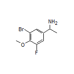 1-(3-Bromo-5-fluoro-4-methoxyphenyl)ethanamine