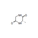 (S)-3-Methylpiperazine-2,5-dione