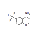 1-[2-Methoxy-5-(trifluoromethyl)phenyl]ethanamine