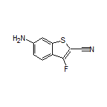 6-Amino-3-fluorobenzo[b]thiophene-2-carbonitrile