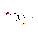 6-Amino-3-hydroxybenzo[b]thiophene-2-carbonitrile