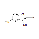 5-Amino-3-hydroxybenzo[b]thiophene-2-carbonitrile