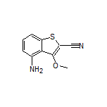 4-Amino-3-methoxybenzo[b]thiophene-2-carbonitrile