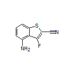 4-Amino-3-fluorobenzo[b]thiophene-2-carbonitrile