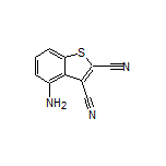 4-Aminobenzo[b]thiophene-2,3-dicarbonitrile