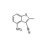 4-Amino-2-methylbenzo[b]thiophene-3-carbonitrile