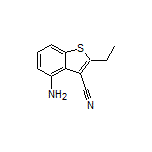 4-Amino-2-ethylbenzo[b]thiophene-3-carbonitrile