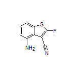 4-Amino-2-fluorobenzo[b]thiophene-3-carbonitrile