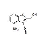 4-Amino-2-(hydroxymethyl)benzo[b]thiophene-3-carbonitrile