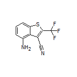 4-Amino-2-(trifluoromethyl)benzo[b]thiophene-3-carbonitrile