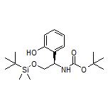 (R)-2-[2-[(tert-Butyldimethylsilyl)oxy]-1-(Boc-amino)ethyl]phenol