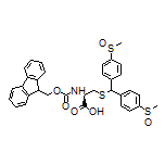 (2R)-2-(Fmoc-amino)-3-[[bis[4-(methylsulfinyl)phenyl]methyl]thio]propanoic Acid