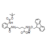 (S)-6-[2-(Boc-amino)benzamido]-2-(Fmoc-amino)hexanoic Acid