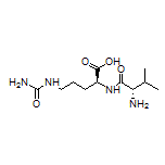 (S)-2-[(S)-2-Amino-3-methylbutanamido]-5-ureidopentanoic Acid