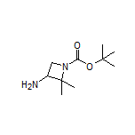 1-Boc-2,2-dimethylazetidin-3-amine