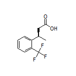 (R)-3-[2-(Trifluoromethyl)phenyl]butanoic Acid