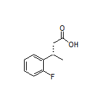 (S)-3-(2-Fluorophenyl)butanoic Acid