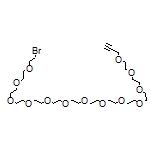 1-Bromo-3,6,9,12,15,18,21,24,27,30,33,36,39-tridecaoxadotetracont-41-yne
