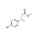 Methyl (S)-3-(4-Chlorophenyl)butanoate