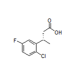 (S)-3-(2-Chloro-5-fluorophenyl)butanoic Acid