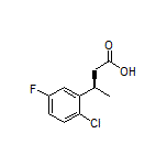 (R)-3-(2-Chloro-5-fluorophenyl)butanoic Acid