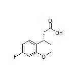 (S)-3-(4-Fluoro-2-methoxyphenyl)butanoic Acid