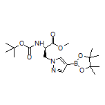 (R)-1-[2-(Boc-amino)-3-methoxy-3-oxopropyl]-1H-pyrazole-4-boronic Acid Pinacol Ester