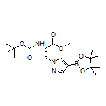 (S)-1-[2-(Boc-amino)-3-methoxy-3-oxopropyl]-1H-pyrazole-4-boronic Acid Pinacol Ester