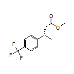 Methyl (S)-3-[4-(Trifluoromethyl)phenyl]butanoate