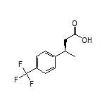 (R)-3-[4-(Trifluoromethyl)phenyl]butanoic Acid