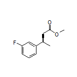 Methyl (R)-3-(3-Fluorophenyl)butanoate