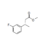 Methyl (S)-3-(3-Fluorophenyl)butanoate