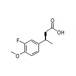 (R)-3-(3-Fluoro-4-methoxyphenyl)butanoic Acid