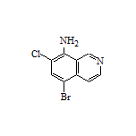 5-Bromo-7-chloroisoquinolin-8-amine