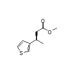 Methyl (R)-3-(Thiophen-3-yl)butanoate