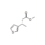 Methyl (S)-3-(Thiophen-3-yl)butanoate