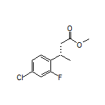 Methyl (S)-3-(4-Chloro-2-fluorophenyl)butanoate